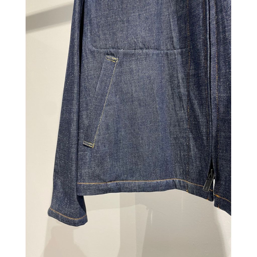 y's for men 24aw デニムブルゾン　sz2 Y's for men 12oz DENIM BLOUSON WITH COLOR COMBI