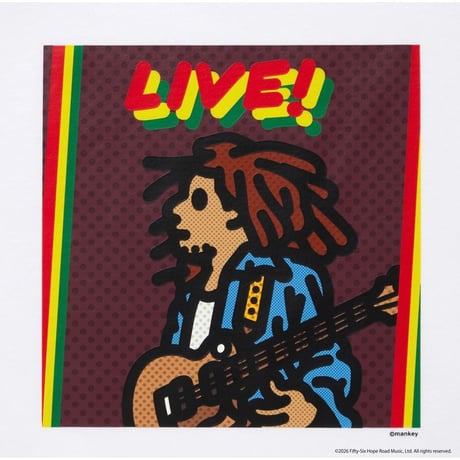 CITY COUNTRY CITY CITY COUNTRY CITY x BOB MARLEY_COTTON T-SHIRT_LIVE!