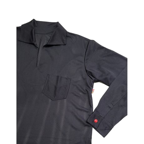 VOO VOO-1279 MESH SKIPPER SHIRTS