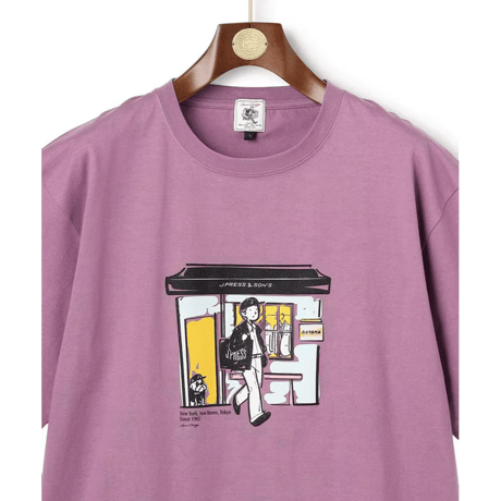 J.PRESS 【AaronChang】【UNISEX】グラフィック Tシャツ