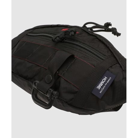 COMME des GARCONS HOMME  「BRIEFING」W-NAME NYLON LIPSTOP BAG