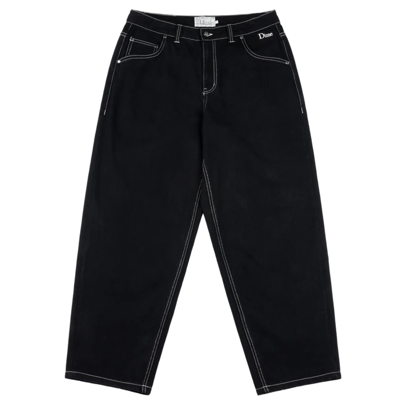 Dime CLASSIC BAGGY DENIM PANTS | MAROON