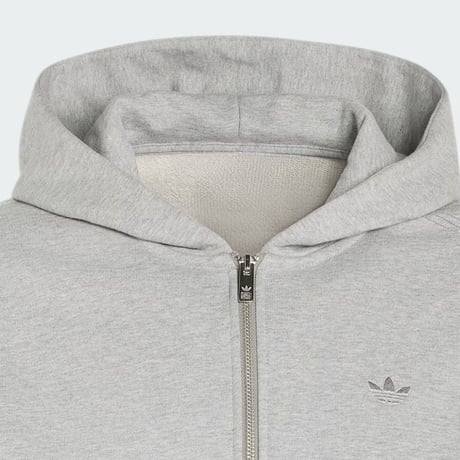 adidas originals プレミアムエッセンシャルズ クロップド フルジップ スウェットシャツ