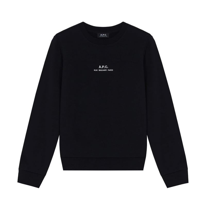 A.P.C. SWEAT PETITE RUE MADAME H JPS | MAROON