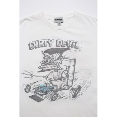 BOW WOW SKETCH DEVIL OVER MOON TEE
