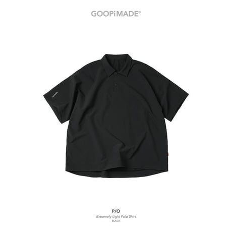 GOOPiMADE P/O - Extremely Light Polo Shirt