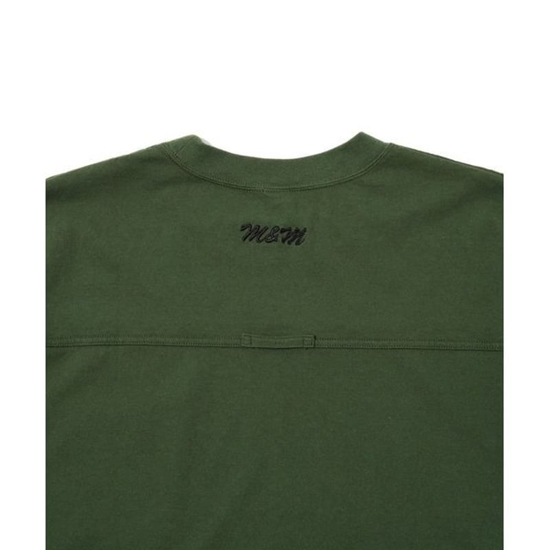 MASSES × M&M FT SHIRT M | MAROON