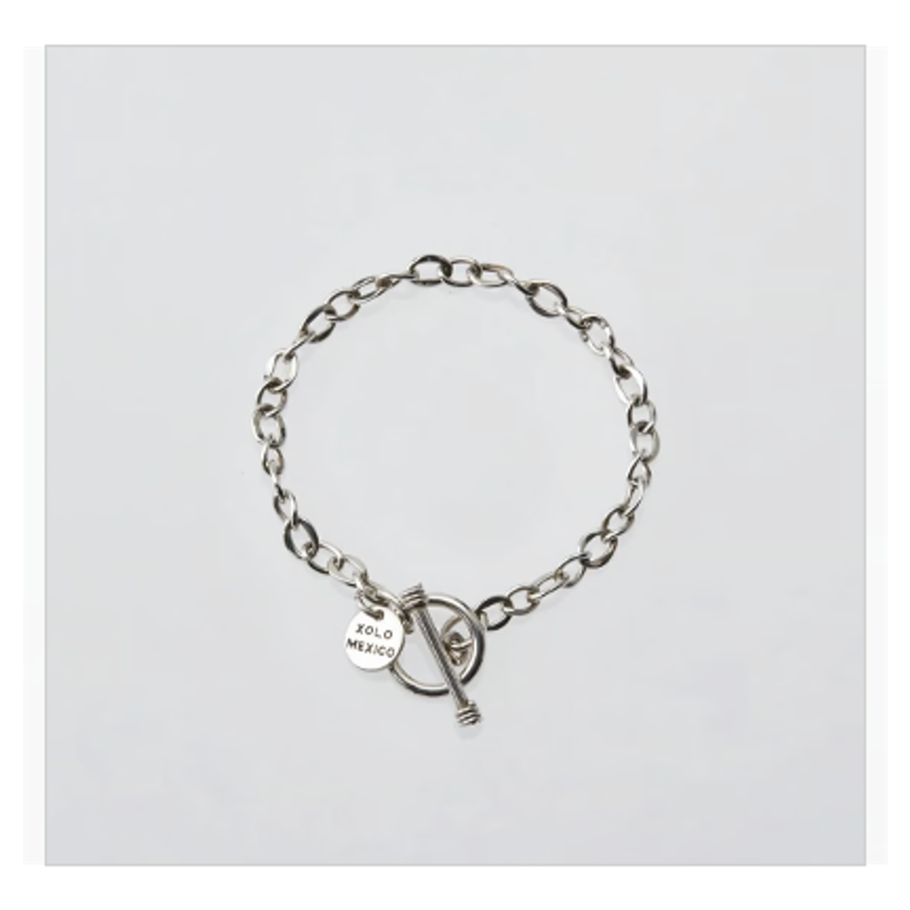XOLO MEXICO ブレスレット　美品 XOLO JEWELRY Curve Link Bracelet -6mm-17cm | MA