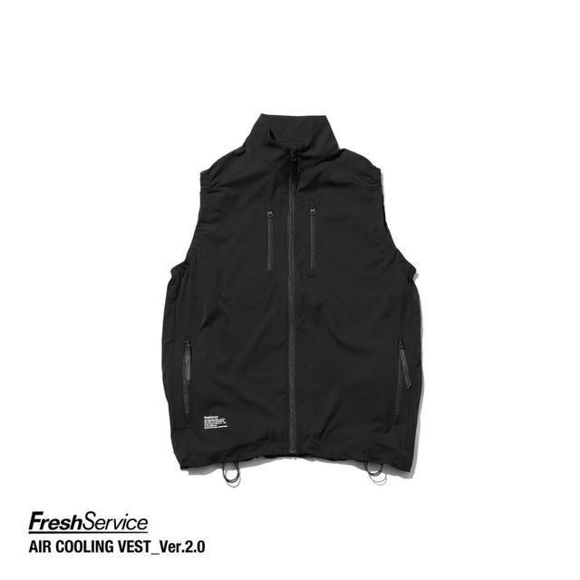 FreshService AIR COOLING VEST 空調服 FreshService 24SS 空調服®︎ × FreshService “AIR COOLING VEST