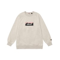 NANGA ECO HYBRID BOX LOGO SWEATSHIRT(UNISEX)