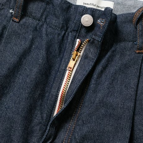 beautiful people left hand twill tuck denim pants