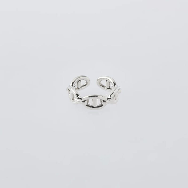 XOLO JEWELRY Anchor Chain Ring | MAROON