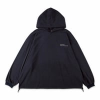 S.F.C FLEECE SUPER BIG HOODY LS TEE W/DRAWSTRINGS