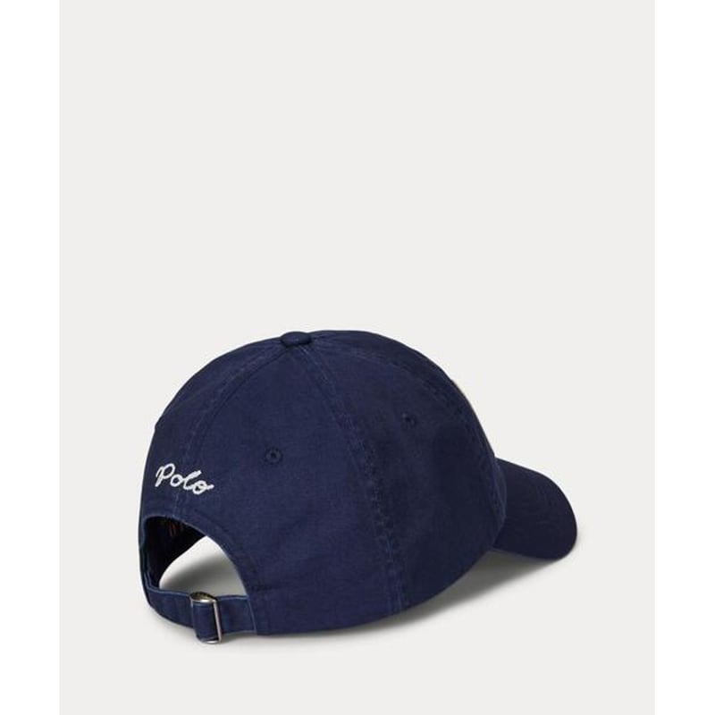 POLO RALPH LAUREN NY パッチ ツイル ボール キャップ（NAVY