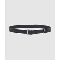 COMME des GARCONS HOMME STEER OIL SMOOTH HOLELESS BELT〈30mm〉（BLACK）