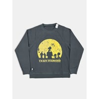 TALKING ABOUT THE ABSTRACTION MOONLIGHT PEANUTS RAGLAN SWEAT 2627AW-SW-004