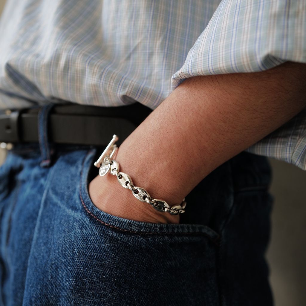 【箱付/美品】XOLO Caviar Link Bracelet 8mm 箱付/美品】XOLO Caviar Link Bracelet 8mm（Basic Link