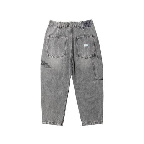 Liberaiders  DAMAGED DENIM SARROUEL PANTS