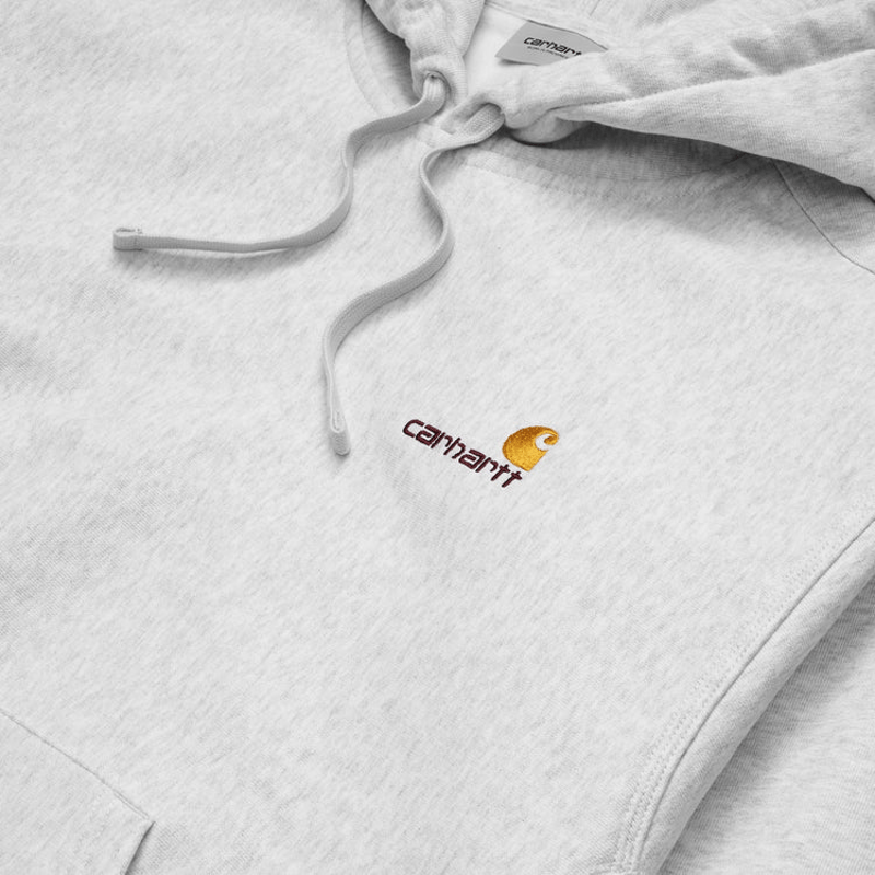 CARHARTT WIP HOODED AMERICAN SCRIPT SWEATSHIRT