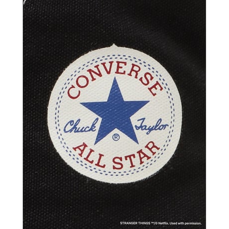 CONVERSE ALL STAR AGED 87 CL HI / STRANGER THINGS 5（BLACK）