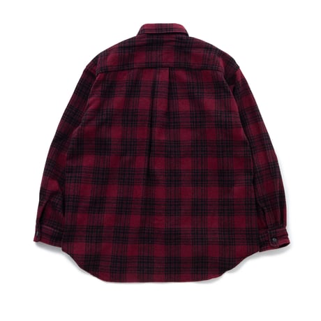 BEDWIN & THE HEARTBREAKERS L/S BUFFLAO CHECK BIG SHIRT "BILLY"