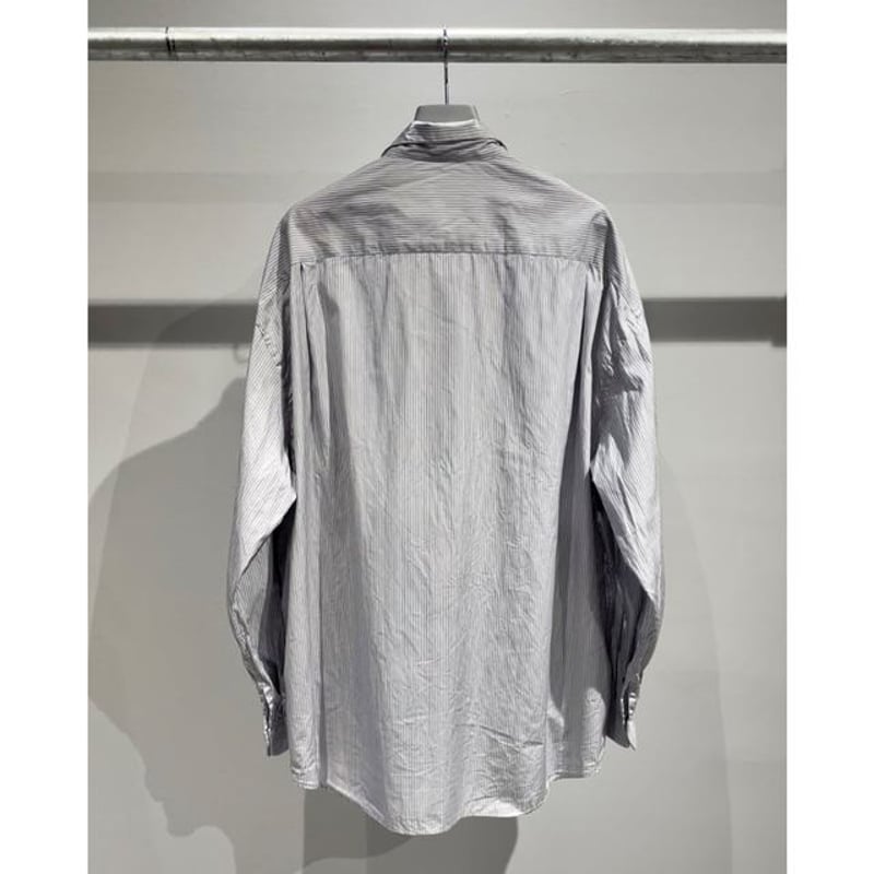 PORTER CLASSIC NEW ARTIST STRIPE SHIRT | MAROON PORTER CLASSIC NEW ARTIST STRIPE SHIRT | MAROON