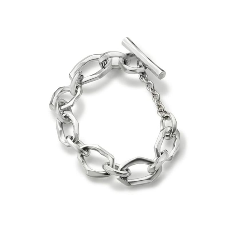 GARNI Crockery Mix Chain Bracelet | MAROON