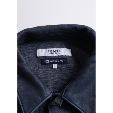 【予約商品】FDMTL FA26JK54U FLOCK LEATHER JACKET 3YR WASH