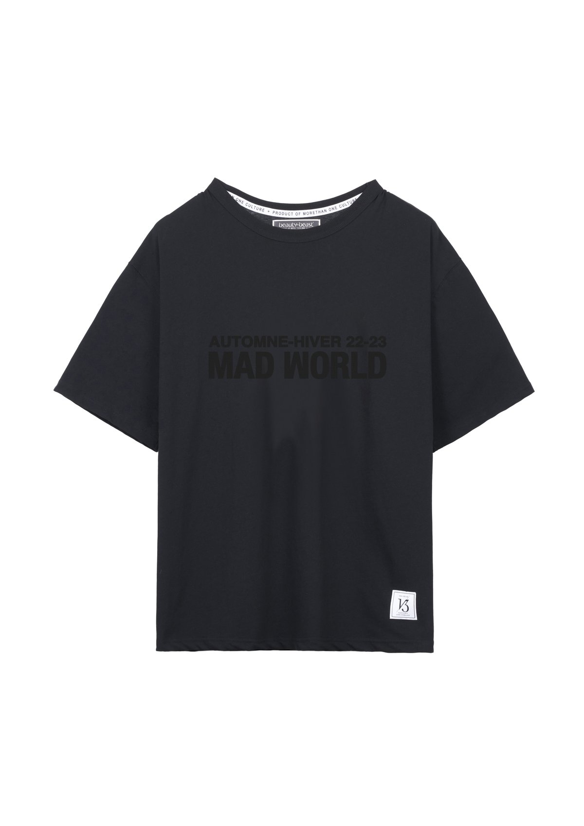 beauty:beast MAD WORLD T-shirts | MAROON