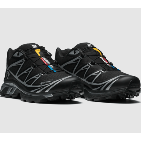 SALOMON XT-6 GORE-TEX(Black / Black / Ftw Silver)