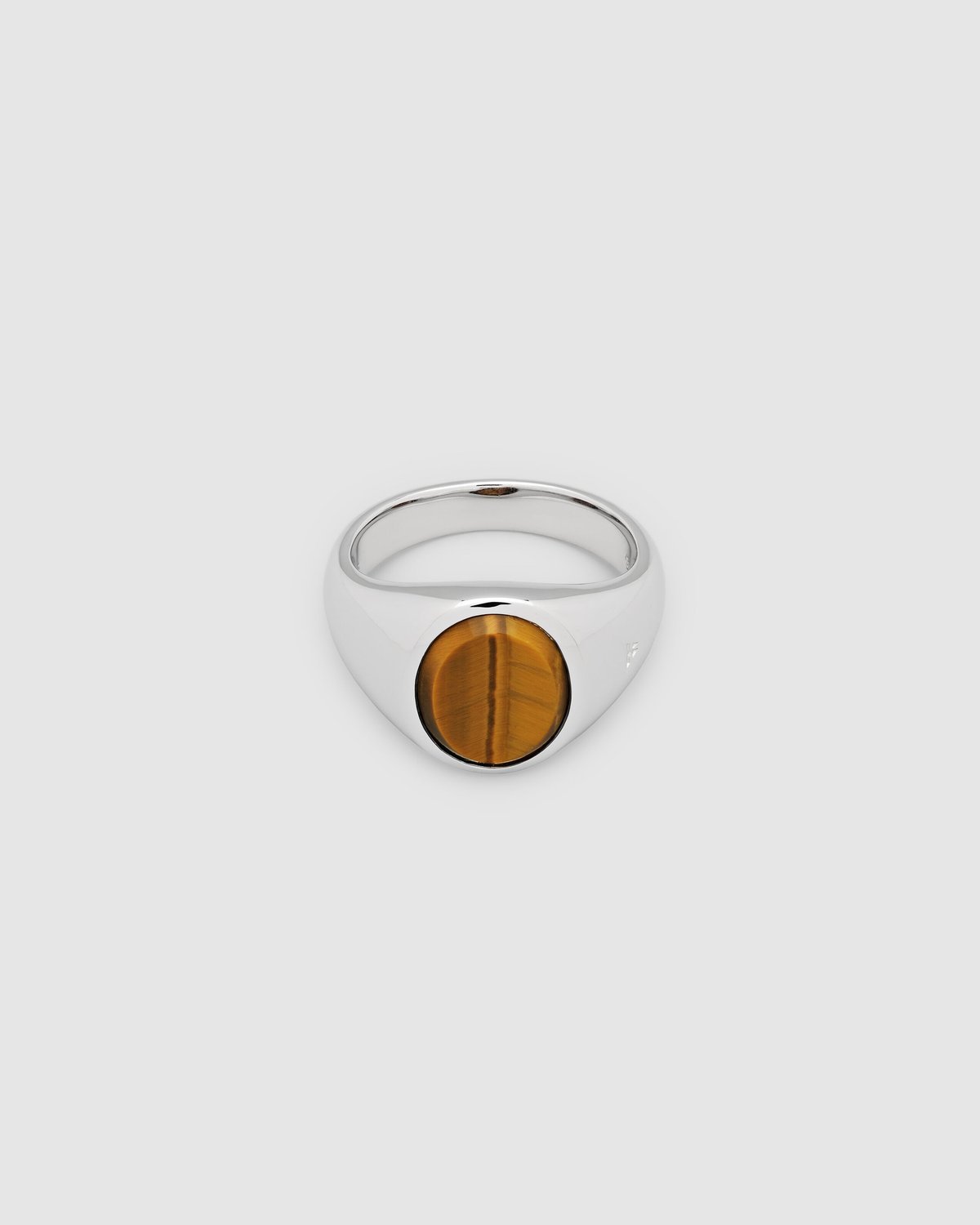 TOM WOOD LIZZIE RING GREEN MARBLE  62