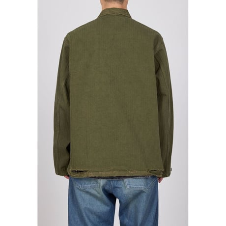 MARKA ORGANIC COTTON HERRINGBONE M-43 JACKET