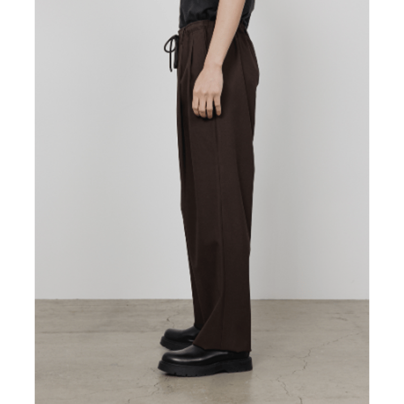 予約商品】MARKAWARE DOUBLE PLEATED EASY TROUSERS |