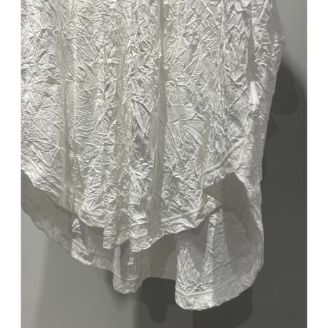Ground Y CATCH WASHER HEM ROUND JUMBO T-SHIRT SHORT SLEEVES