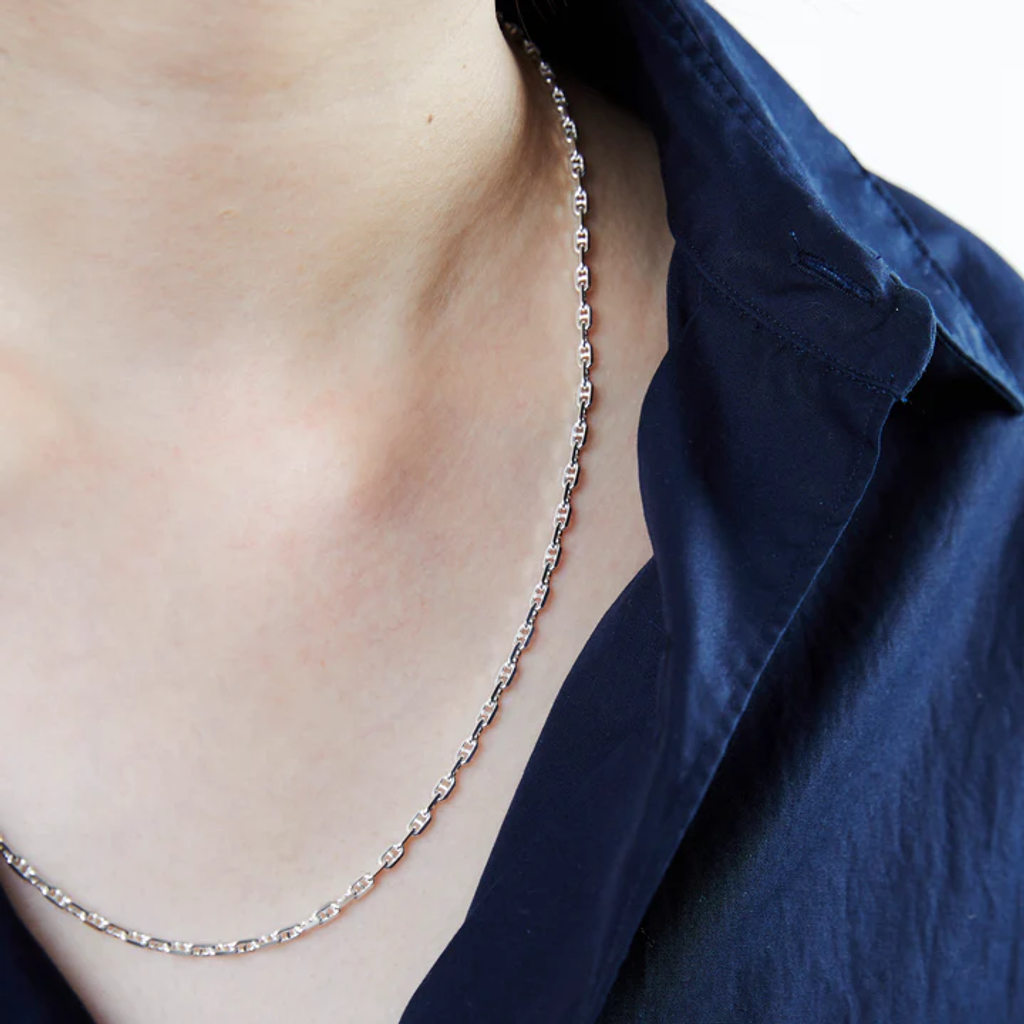 アクセサリー XOLO Solid Anchor Link Necklace 60cm XOLO JEWELRY Solid Anchor Link Necklace-60cm-
