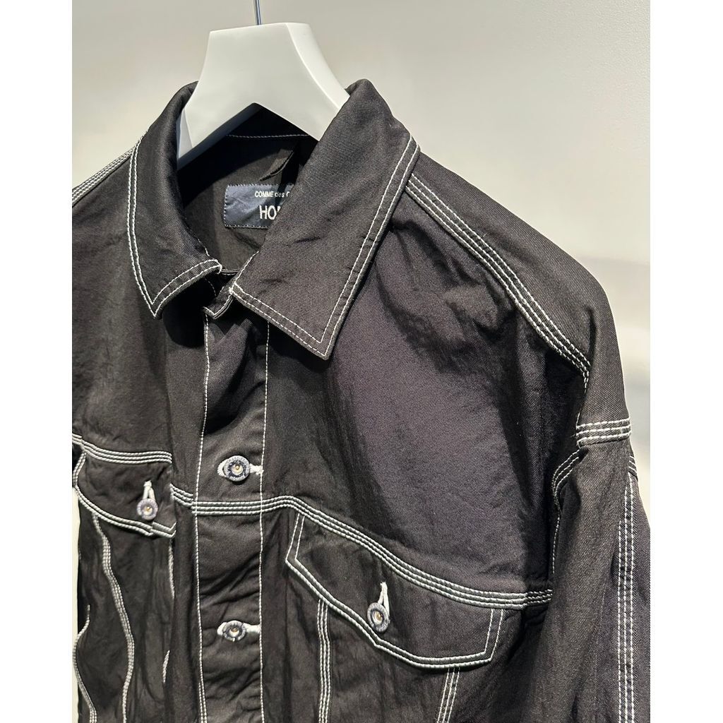 COMME des GARCONS HOMME NYLON GARMENT DYE JACKE