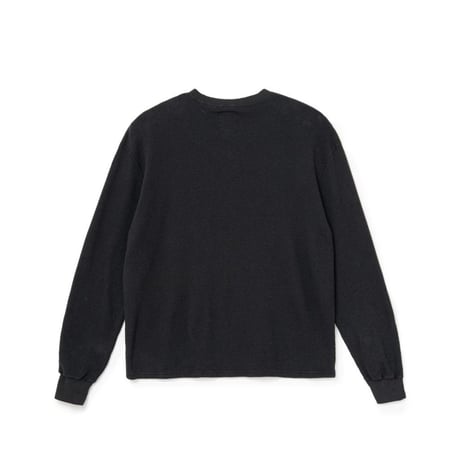 ALONE Big Thermal Shirt Henry BLK