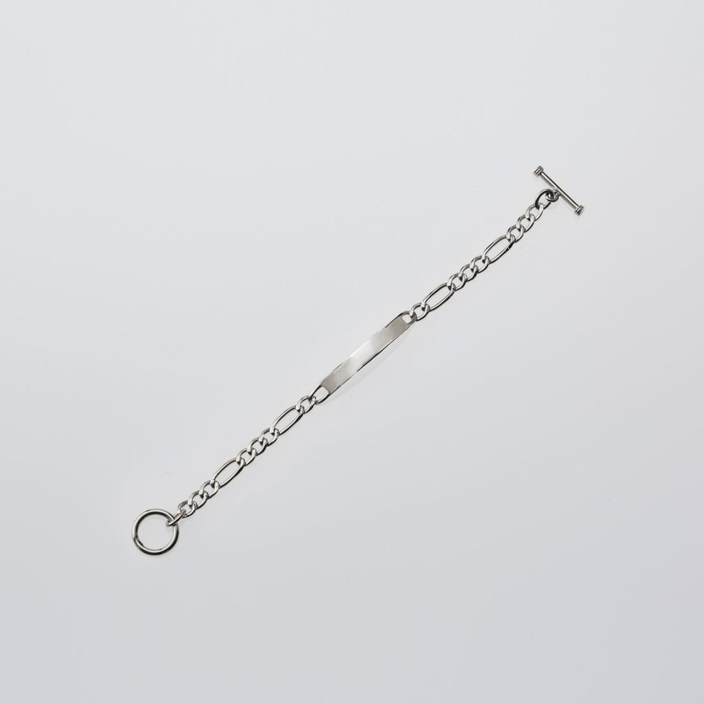アクセサリー XOLO JEWELRY ID Figaro Link Bracelet 6mm fit=scale-down,w=1200