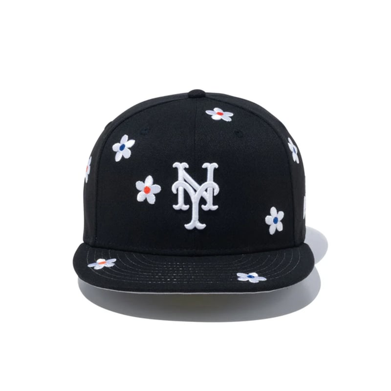 NEW ERA 59FIFTY Flower Embroidery ニューヨーク・メッツ ブラ