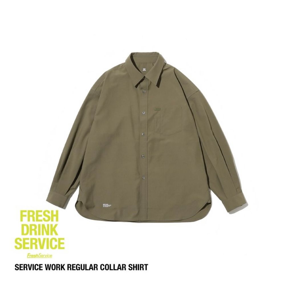 FreshService REGULAR COLLAR SHIRT シャツ FRESH DRINK SERVICE 