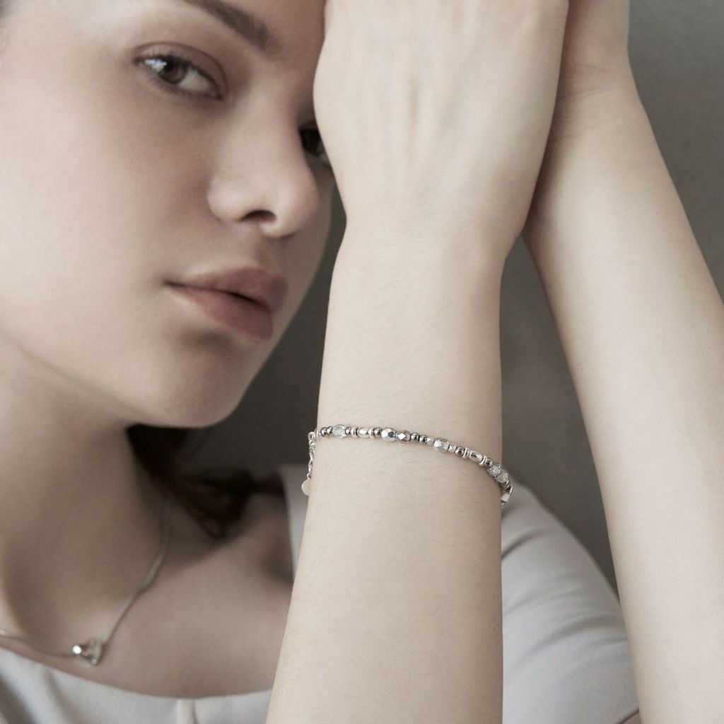GARNI Pebble Bracelet | MAROON