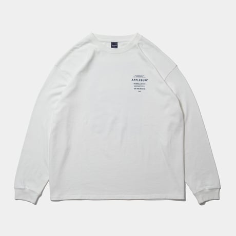 APPLEBUM "Make Music" L/S T-shirt for LINEAGE(Natural)