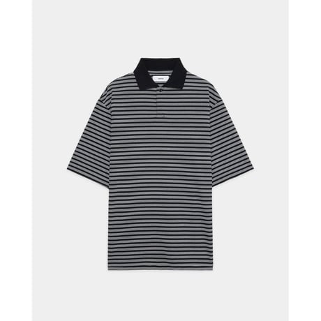 marka 40//1 Organic Cotton High Twisted Pique One Button Tee S/S