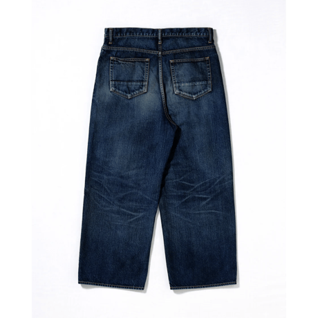 ANACHRONORM REMAKED WIDE 5P DENIM PANTS DARK INDIGO