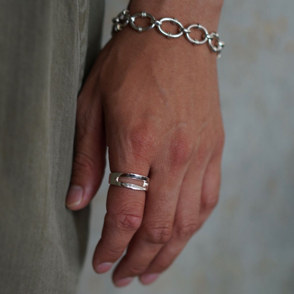 XOLO JEWELRY DIG RING GOLD リング　サイズ7 XOLO＞ DIG RING GOLD/リング ディグリング ゴールド