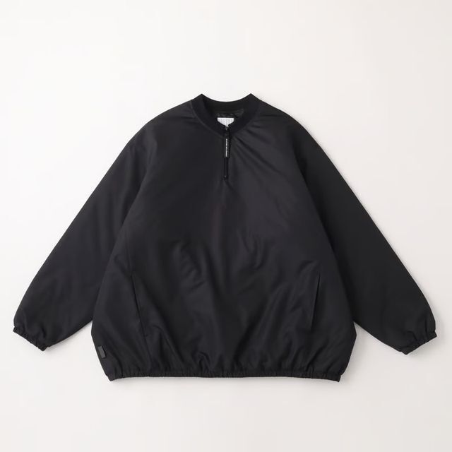 S.F.C BASEBALL HALF ZIP JACKET | MAROON
