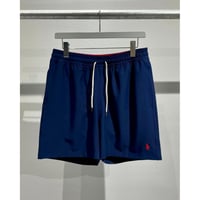 POLO RALPH LAUREN 5.5インチ トラベラー スイム トランク NAVY