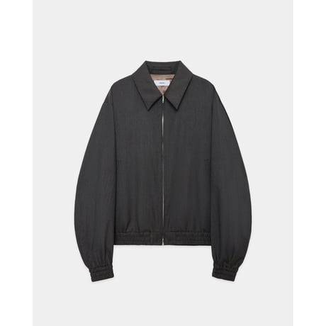 marka 2/60 Wool Tropical Melange / Zip Blouson