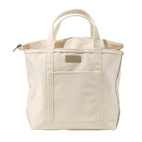 L.L.Bean Boat and Tote Zip-Top with Pocket(Natural/Natural)