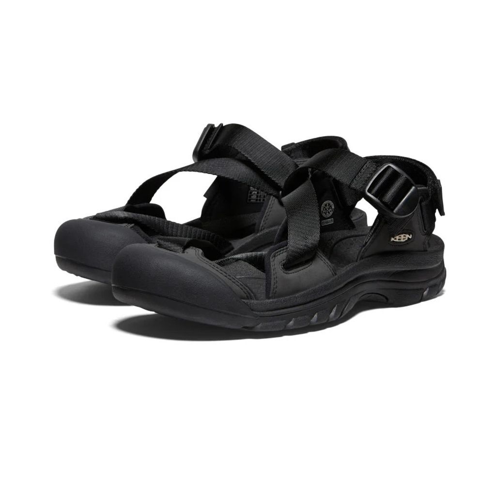 KEEN ZERRAPORT II BLACK x BLACK メンズ | MAROON